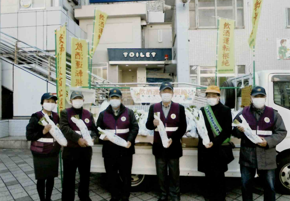 写真：交通事故防止運動